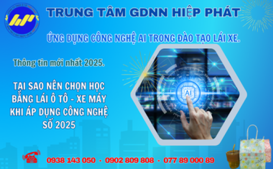 Ứng Dụng Trí Tuệ Nhân Tạo (AI) Trong Học Và Dạy Lái Xe Ô Tô Tại Trung Tâm GDNN Hiệp Phát: Cách Mạng Hóa Quá Trình Đào Tạo Lái Xe
